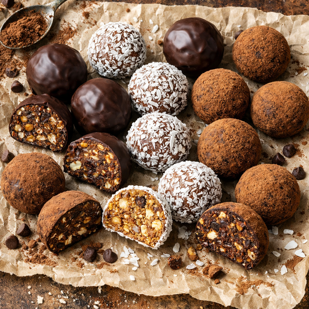 Energibollar – 8 recept på nyttiga snacks utan ugn