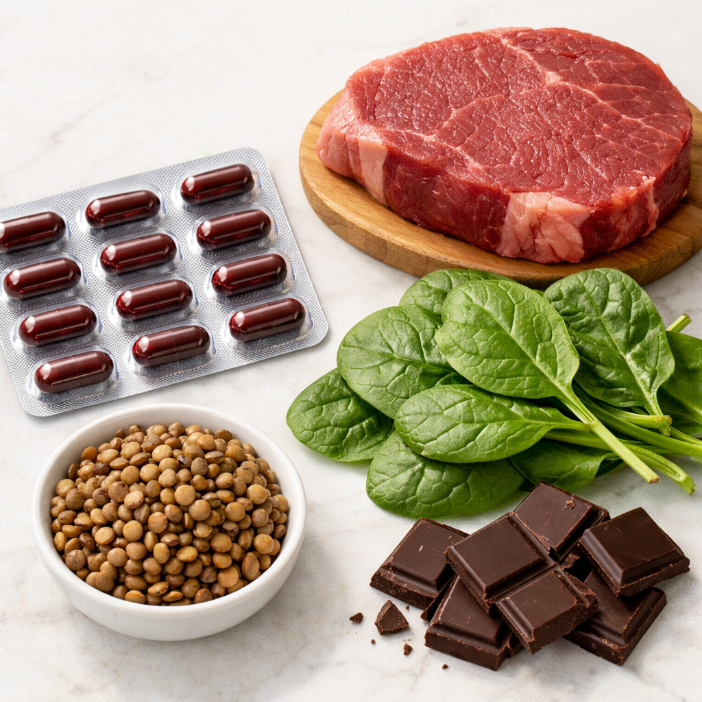 Järntillskott – Allt om järnbrist, symptom och rätt dosering