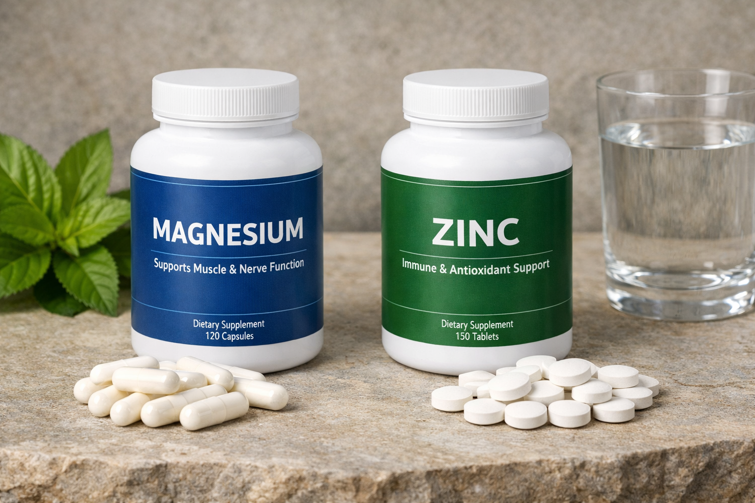 Magnesium vs zink – Vilka tillskott behöver du ta?
