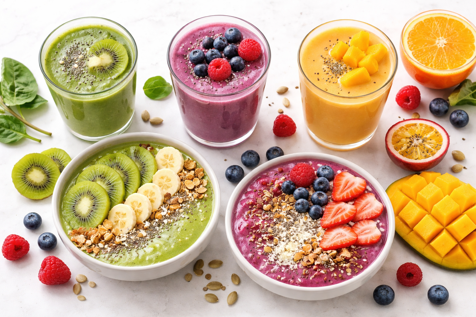 5 nyttiga smoothies som boostar din energi hela dagen