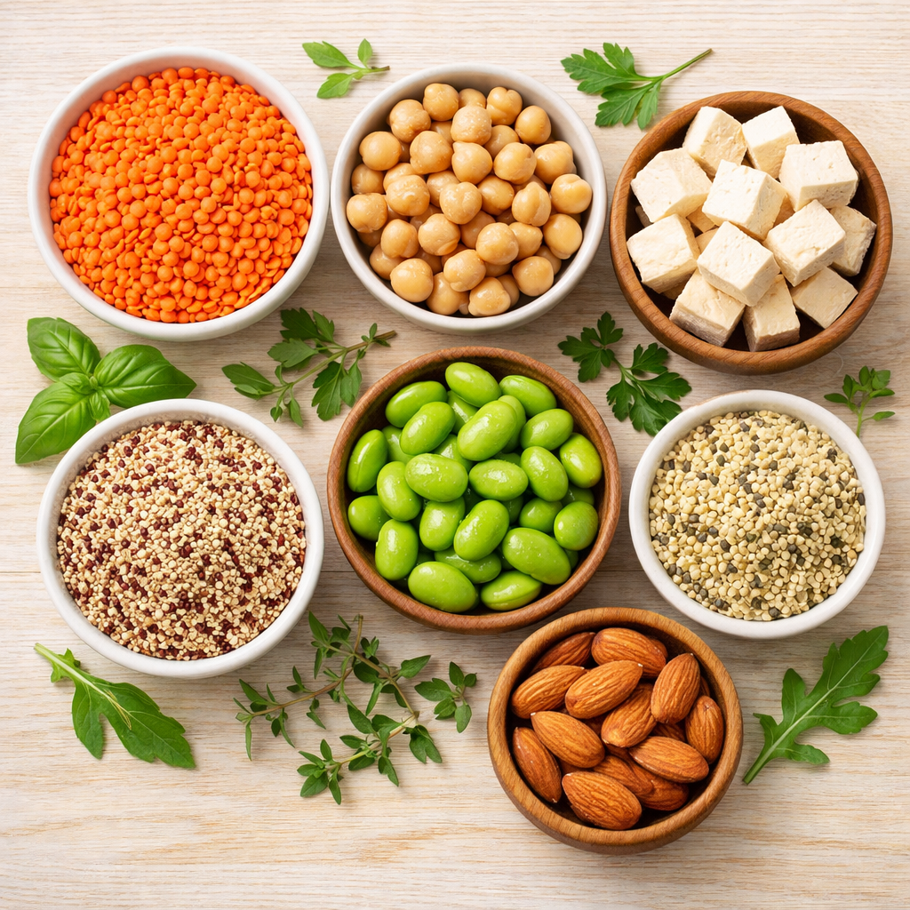 Protein på vegansk kost – Komplett guide till växtbaserat protein